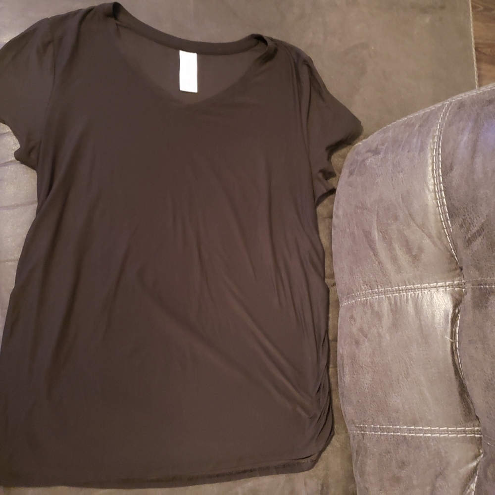 Black short sleeve Maternity shirt